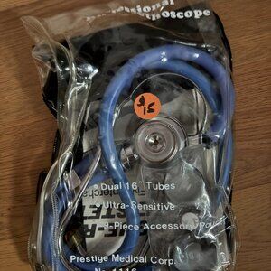 Stethoscope - Prestige Medical Corp Brand-9 Piece Accessories Included